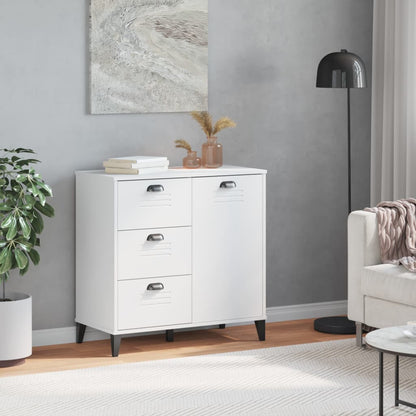 Credenza VIKEN Bianca 80x40x80 cm in Legno Multistrato | homemem39
