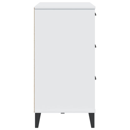 Credenza VIKEN Bianca 80x40x80 cm in Legno Multistrato - homemem39
