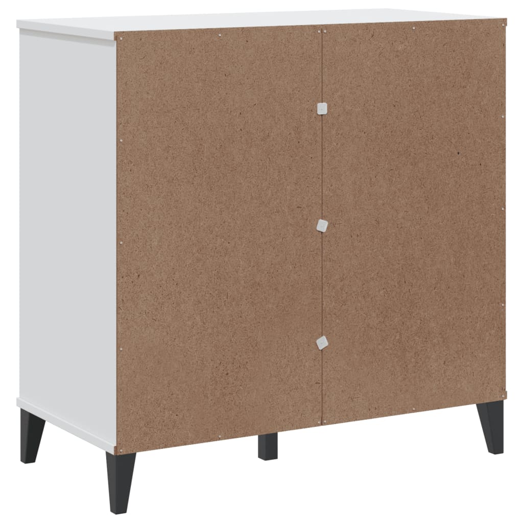 Credenza VIKEN Bianca 80x40x80 cm in Legno Multistrato | homemem39