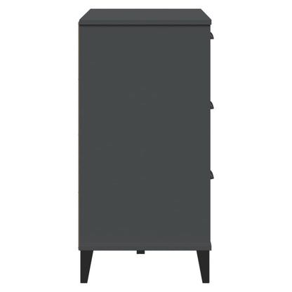 Credenza VIKEN Antracite 80x40x80 cm in Legno Multistrato | homemem39