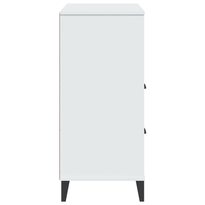 Libreria VIKEN Bianca 80x40x80 cm in Legno Multistrato | homemem39