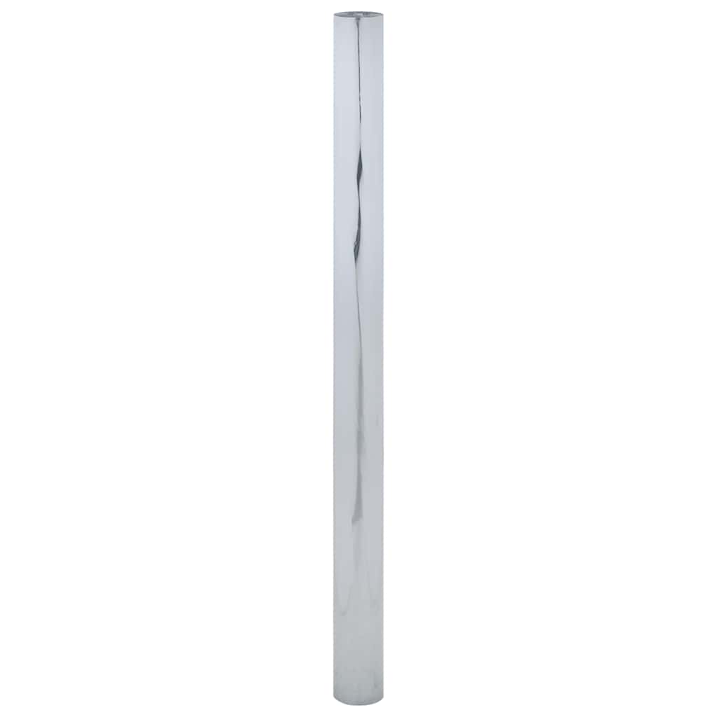 Pellicola Solare Statica Riflettente Argento 90x2000 cm PVC | homemem39