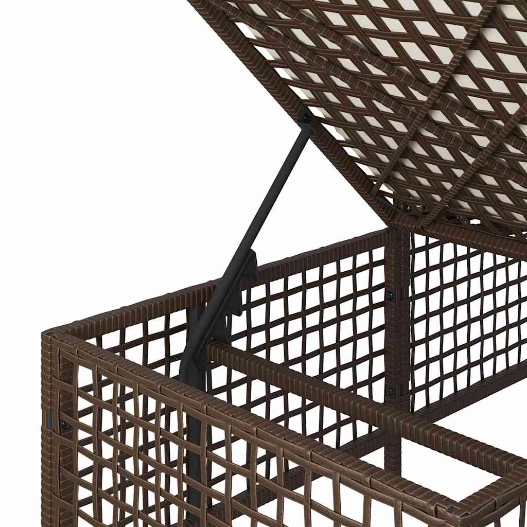 Set Divani ad Angolo 3 pz con Cuscini in Polyrattan