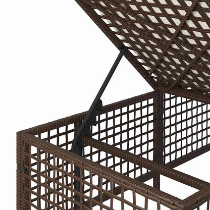 Set Divani ad Angolo 3 pz con Cuscini in Polyrattan