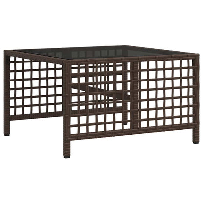 Set Divani ad Angolo 3 pz con Cuscini in Polyrattan