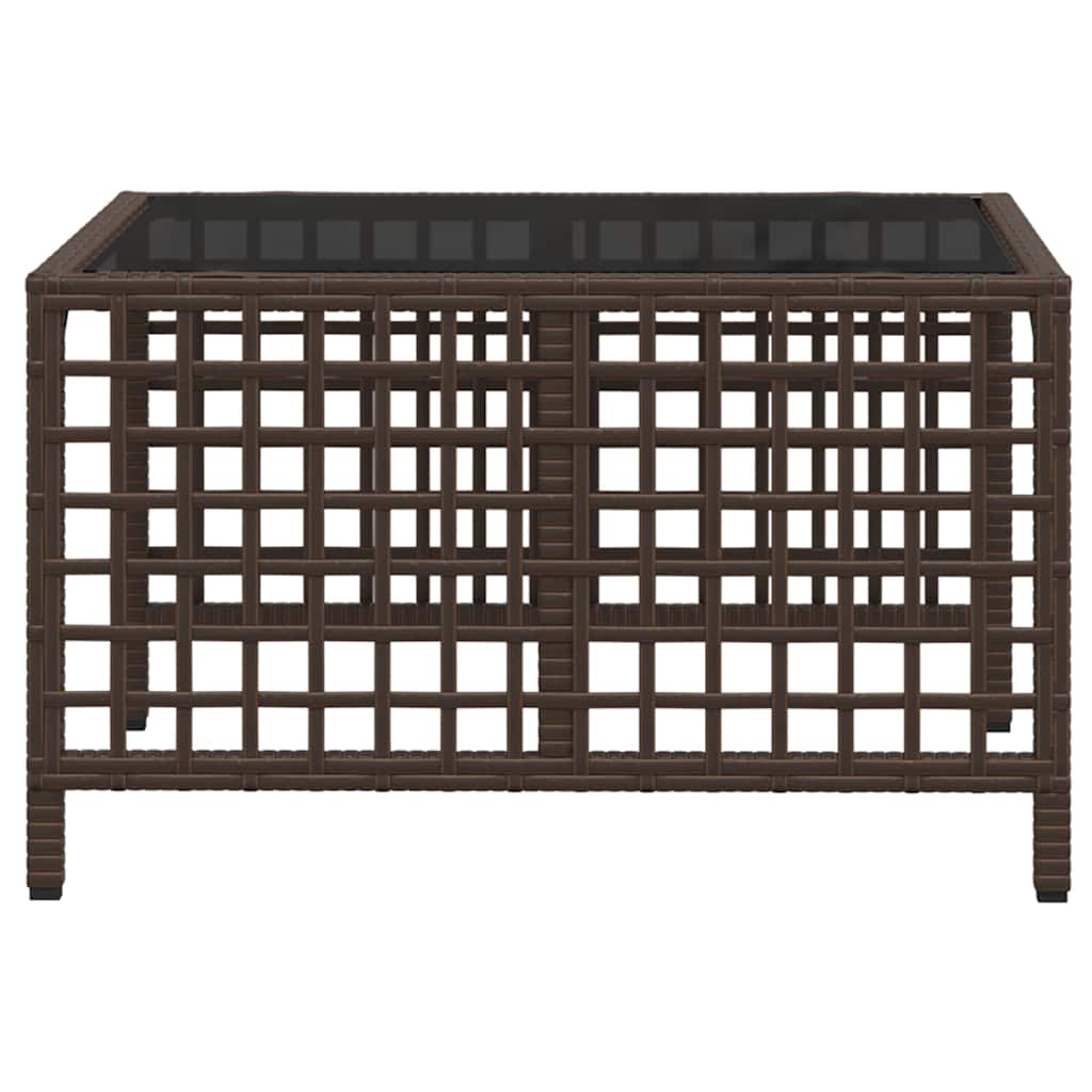 Set Divani ad Angolo 3 pz con Cuscini in Polyrattan