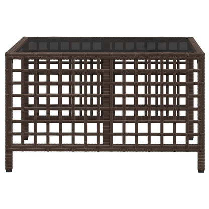 Set Divani ad Angolo 3 pz con Cuscini in Polyrattan