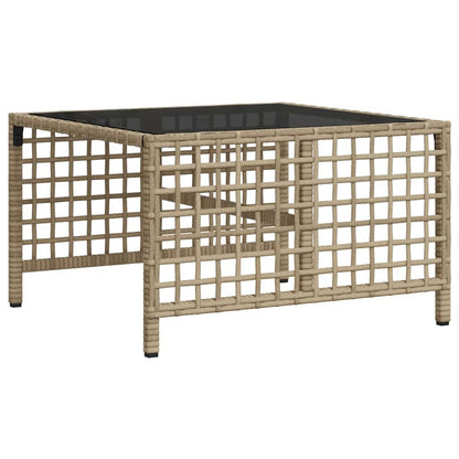 Set Divano ad Angolo 3 pz con Cuscini Beige Misto Polyrattan | homemem39