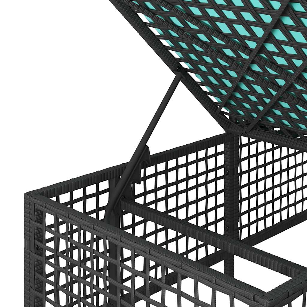 Set divano angolare da giardino a 3 pz con Cuscini