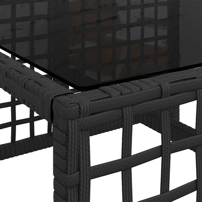 Set divano angolare da giardino a 3 pz con Cuscini