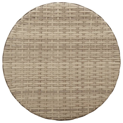 Set da Bistrò 3 pz con Cuscini Beige in Polyrattan - homemem39