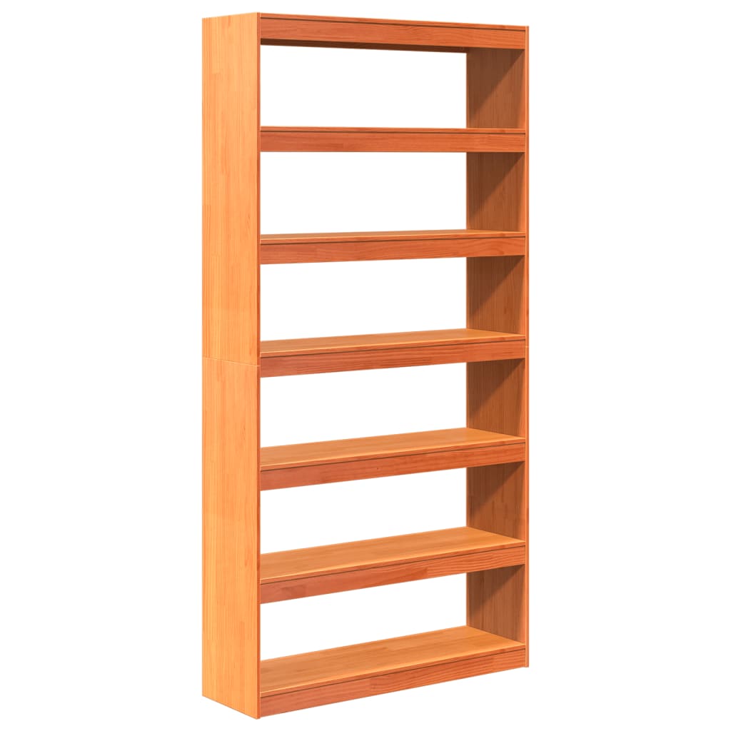 Libreria/Divisorio 100x30x199,5 cm in Legno Massello di Pino | homemem39