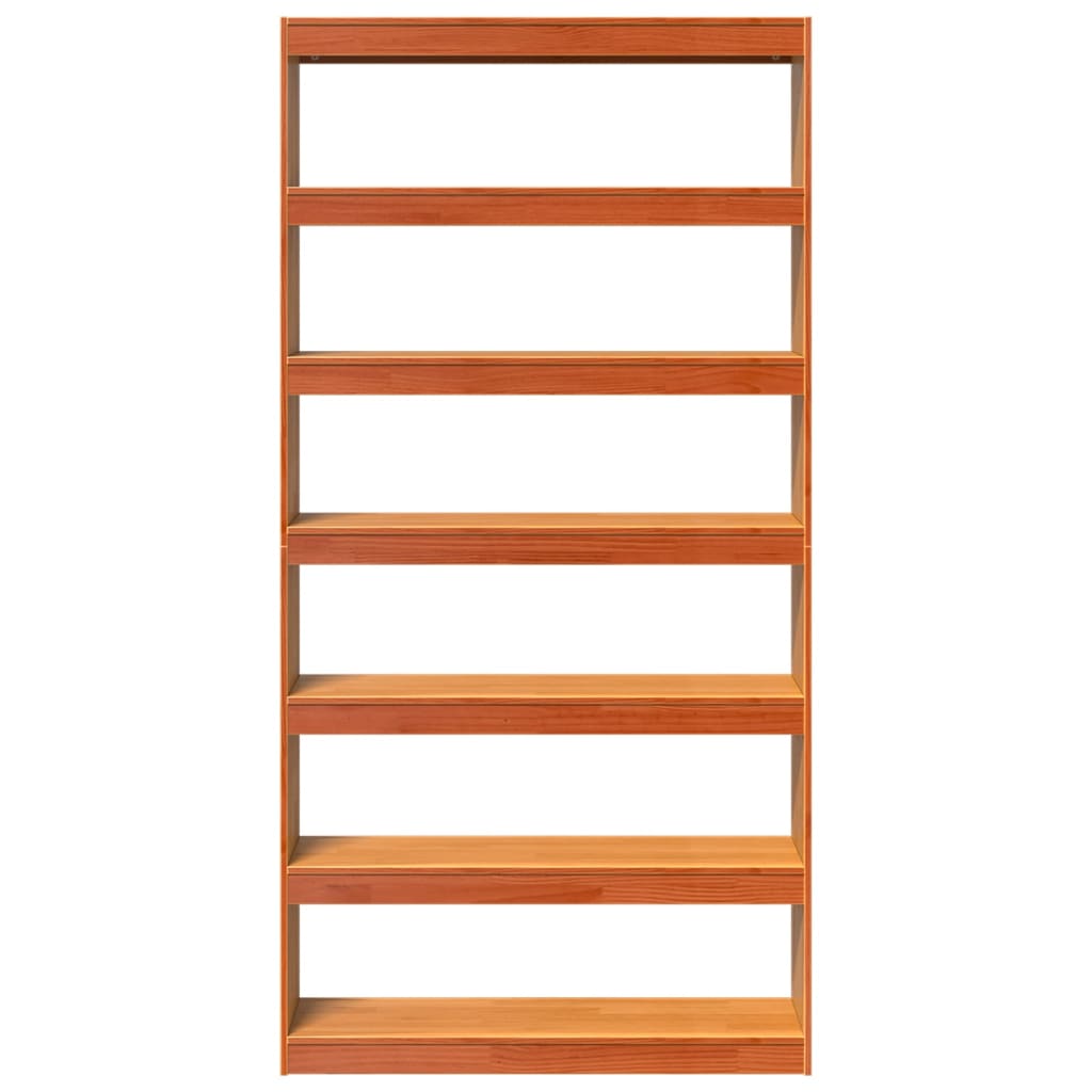 Libreria/Divisorio 100x30x199,5 cm in Legno Massello di Pino | homemem39