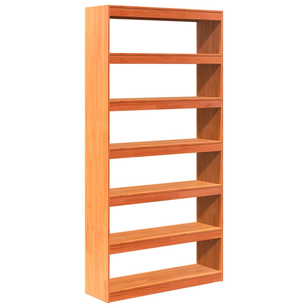 Libreria/Divisorio 100x30x199,5 cm in Legno Massello di Pino | homemem39