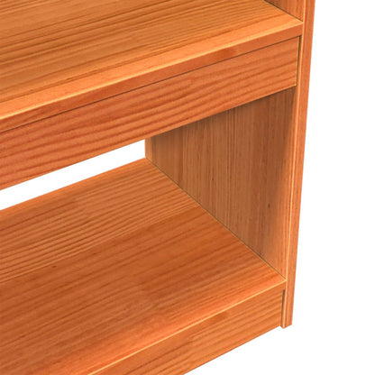 Libreria/Divisorio 100x30x199,5 cm in Legno Massello di Pino | homemem39