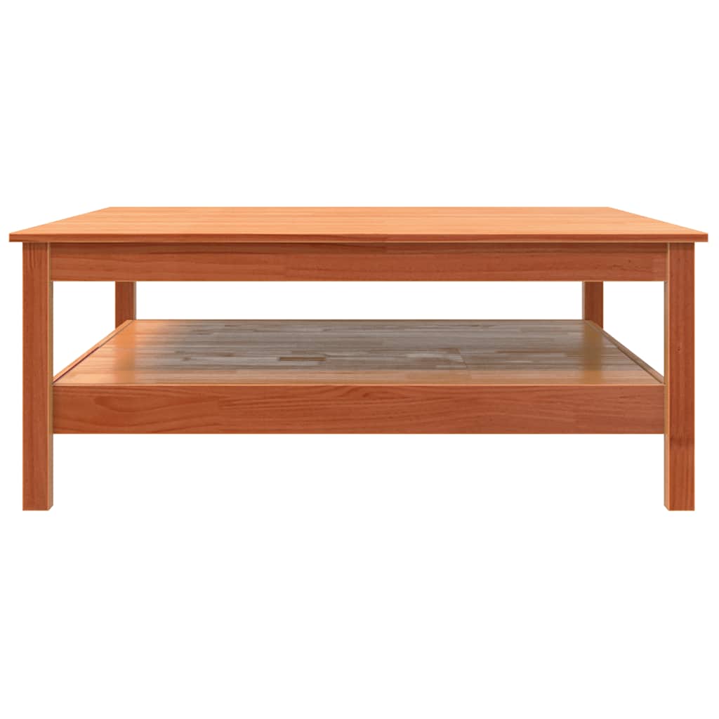 Tavolino da Salotto Marrone Cera Legno Massello di Pino | homemem39