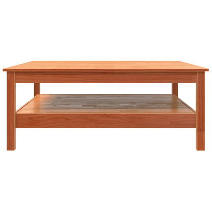 Tavolino da Salotto Marrone Cera Legno Massello di Pino | homemem39