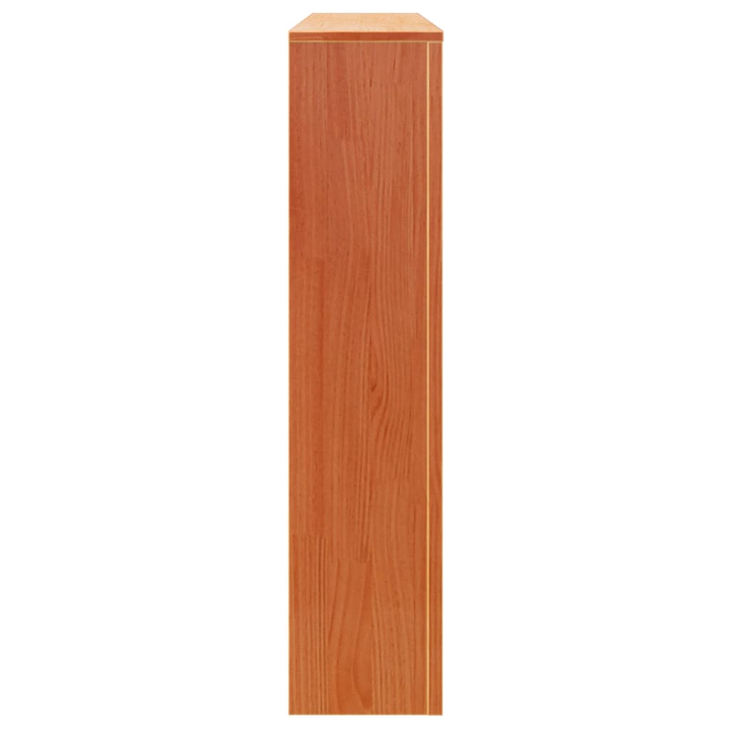 Copertura Termosifone Marrone Cera in Legno Massello Pino - homemem39