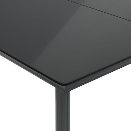 Set da Pranzo da Giardino 3pz con Cuscini in Polyrattan Marrone - homemem39