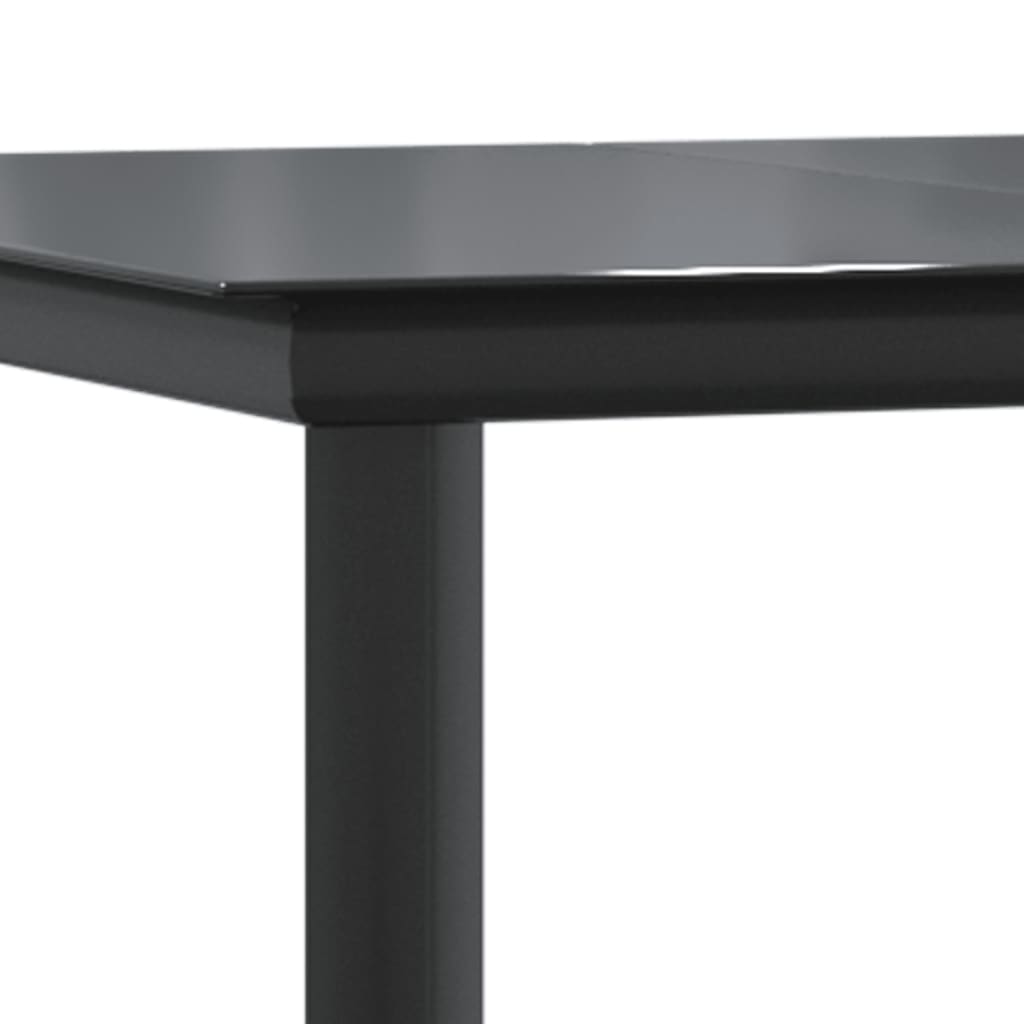 Set da Pranzo da Giardino 7 pz Cuscini Polyrattan Grigio Chiaro | homemem39