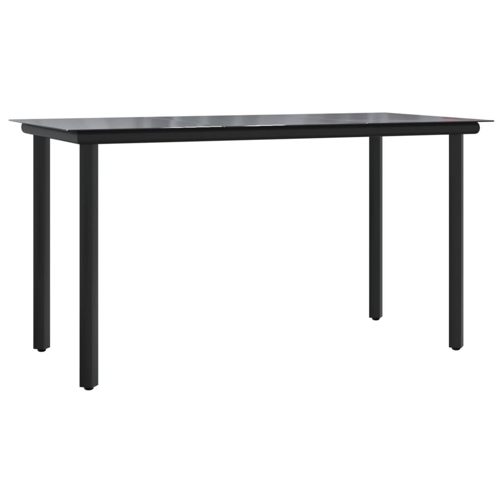 Set Pranzo da Giardino 9pz con Cuscini Grigio Chiaro Polyrattan | homemem39