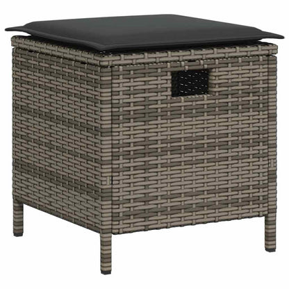 Set Divani da Giardino 6 pz con Cuscini a Forma di L Polyrattan | homemem39
