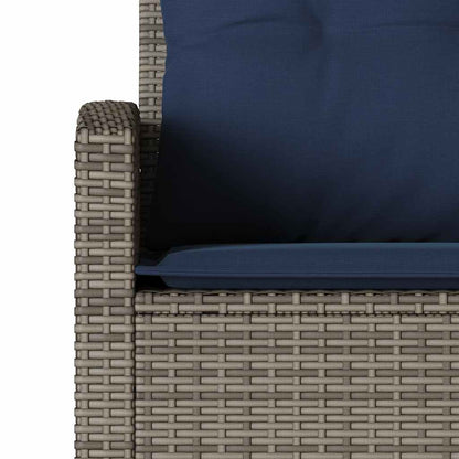 Set Divani da Giardino 6 pz con Cuscini a Forma di L Polyrattan | homemem39
