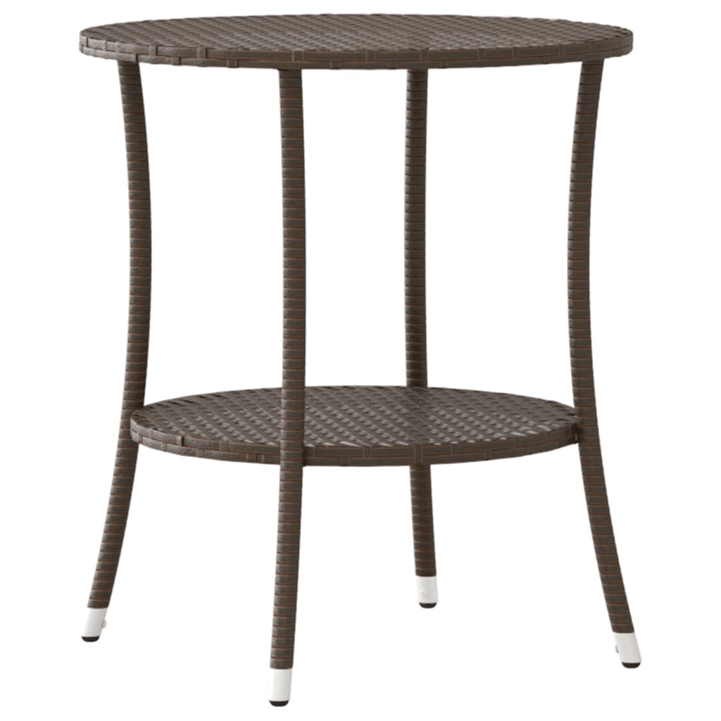 Sedie da Giardino Reclinabili 2 pz con Tavolo Polyrattan | homemem39