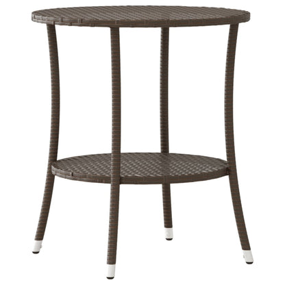 Sedie da Giardino Reclinabili 2 pz con Tavolo Polyrattan | homemem39