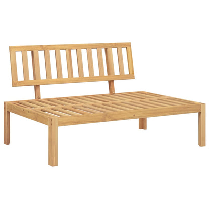 Set Divano Pallet Giardino 5pz con Cuscini Massello Acacia | homemem39