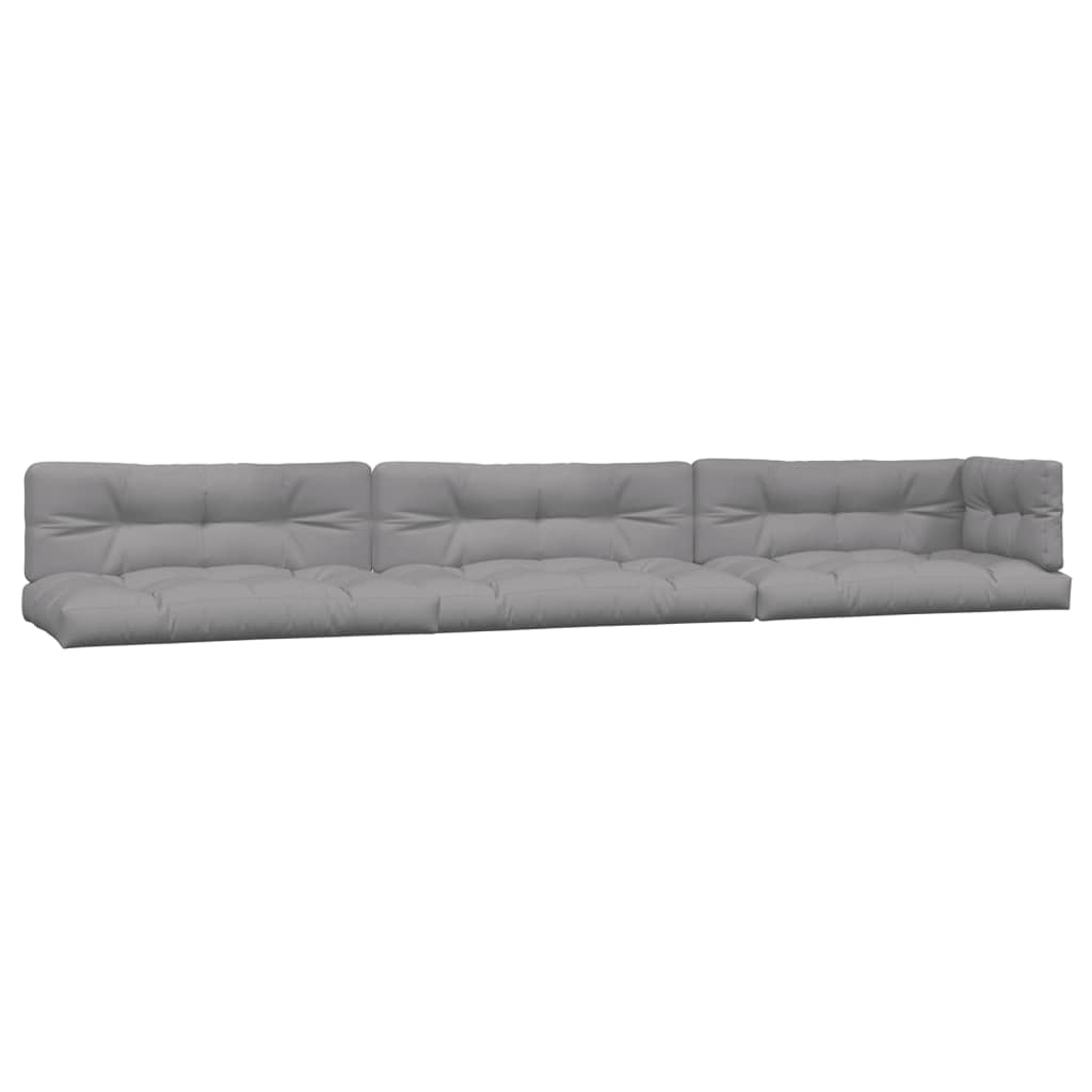 Set Divano Pallet da Giardino 6 pz con Cuscini Massello Acacia | homemem39