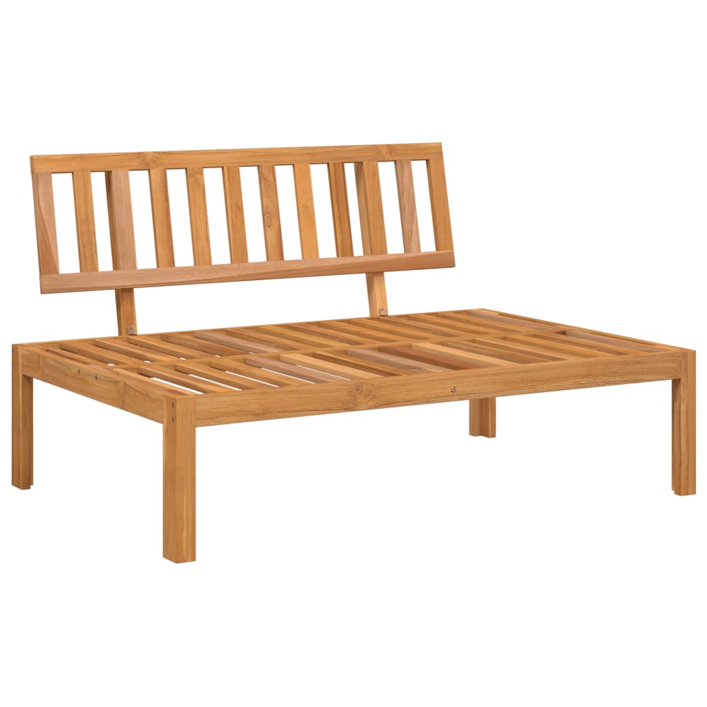 Set Divano Pallet da Giardino 3 pz in Legno Massello di Acacia | homemem39