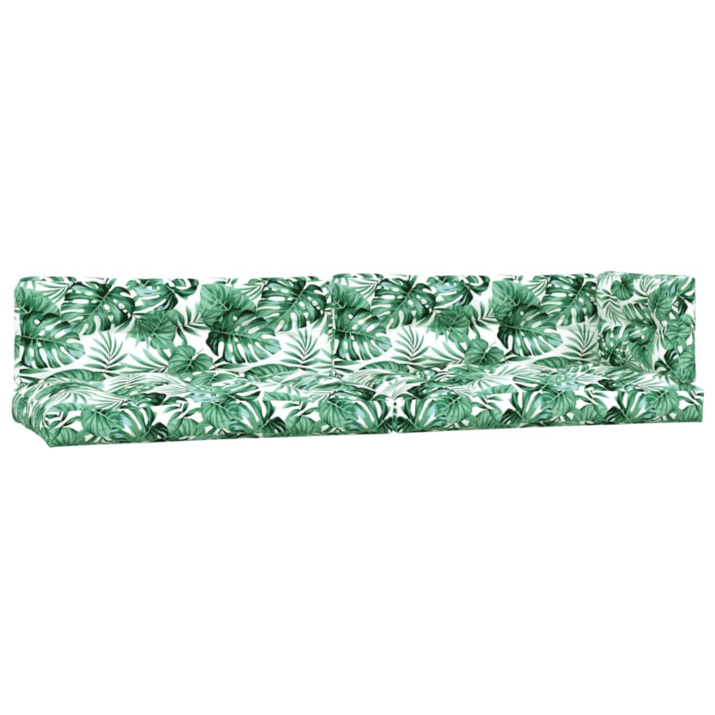 Set Divano Pallet Giardino 3pz con Cuscini Massello Acacia | homemem39