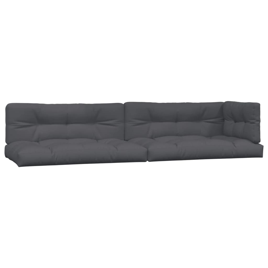 Set Divani Pallet Giardino 4pz Cuscini Legno Massello Acacia | homemem39