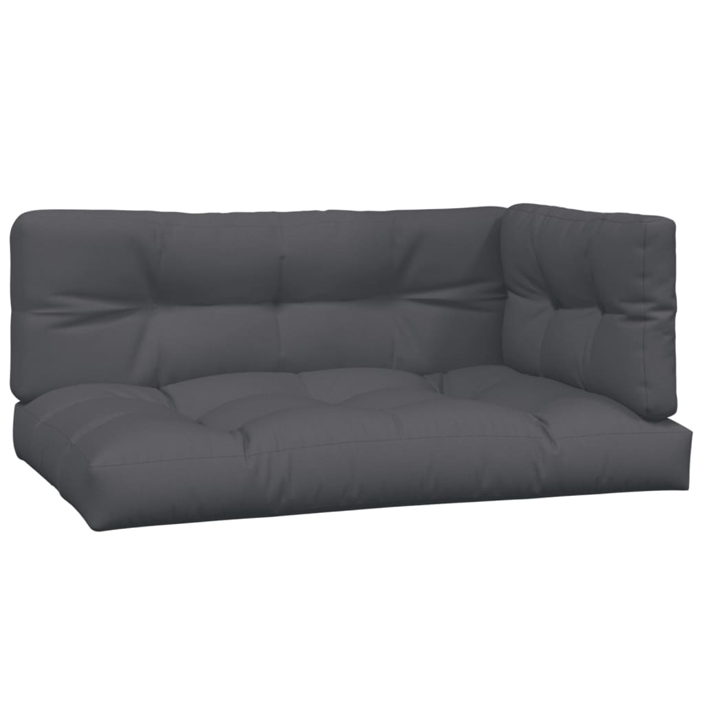 Set Divani Pallet Giardino 4pz Cuscini Legno Massello Acacia | homemem39
