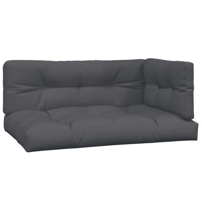 Set Divani Pallet Giardino 4pz Cuscini Legno Massello Acacia | homemem39