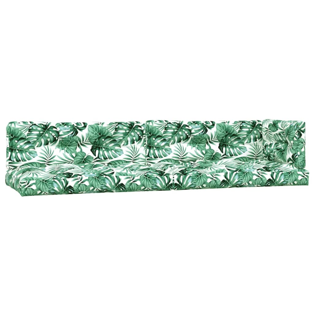 Set Divano Pallet Giardino 5pz con Cuscini Massello Acacia | homemem39