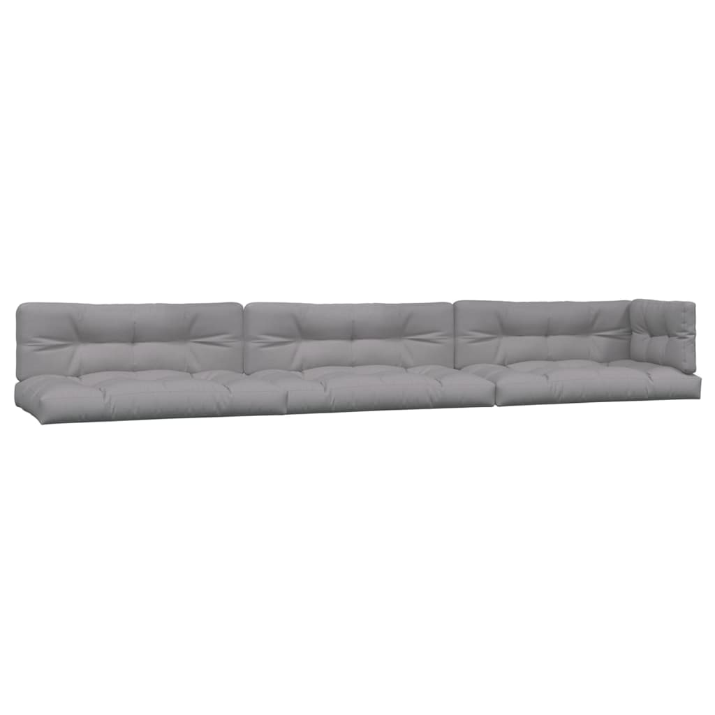 Set Divano Pallet da Giardino 6 pz con Cuscini Massello Acacia | homemem39