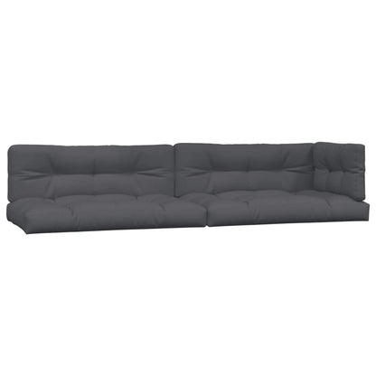 Set Divano Pallet da Giardino 6 pz con Cuscini Massello Acacia | homemem39