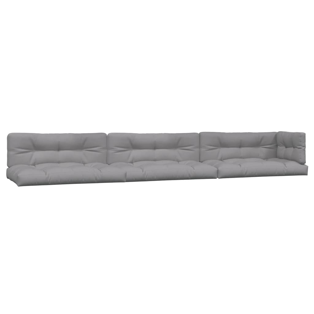 Set Divano Pallet da Giardino 6 pz con Cuscini Massello Acacia | homemem39