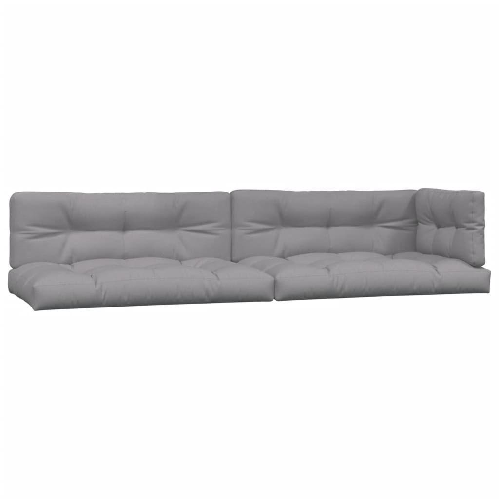 Set Divano Pallet da Giardino 6 pz con Cuscini Massello Acacia | homemem39