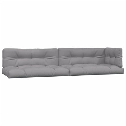 Set Divano Pallet da Giardino 6 pz con Cuscini Massello Acacia | homemem39