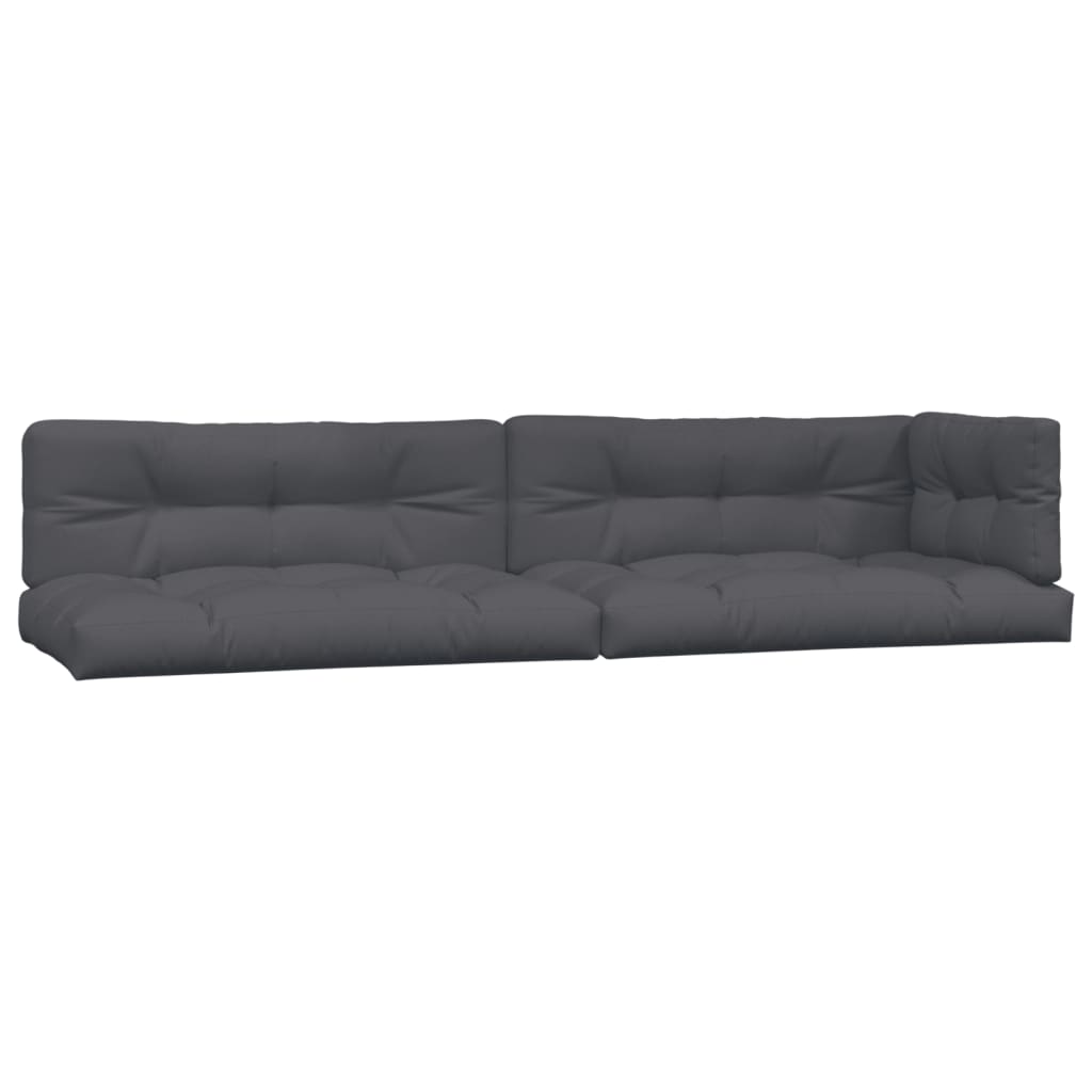 Set Divano Pallet da Giardino 6 pz con Cuscini Massello Acacia | homemem39