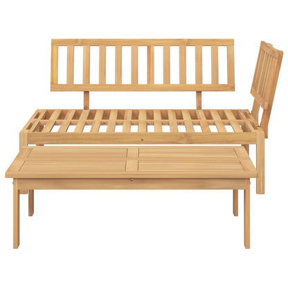Set Divani Pallet da Giardino 2pz in Legno Massello di Acacia | homemem39