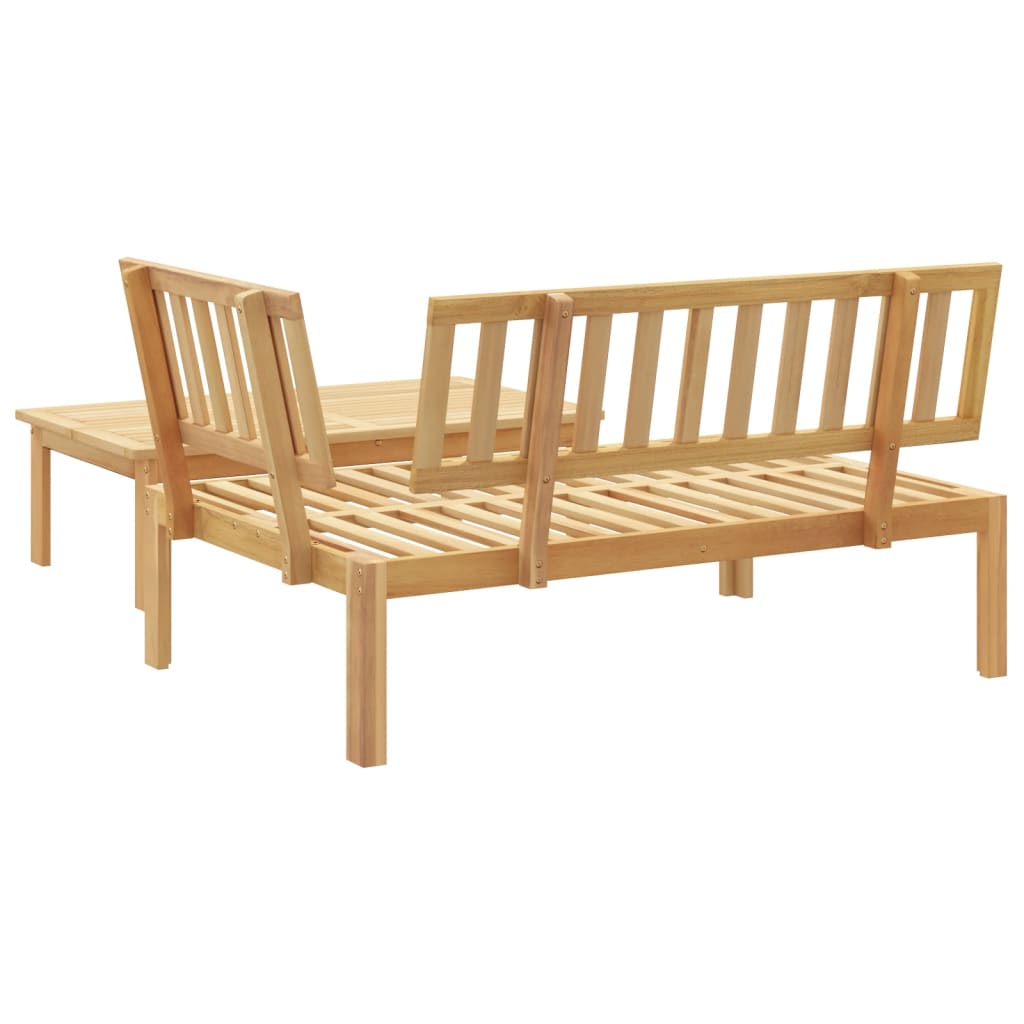 Set Divani Pallet da Giardino 2pz in Legno Massello di Acacia | homemem39