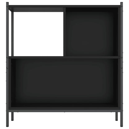 Libreria Nera 72x28x77,5 cm in Legno Multistrato | homemem39