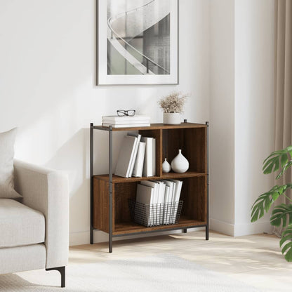 Libreria Rovere Marrone 72x28x77,5 cm in Legno Multistrato | homemem39