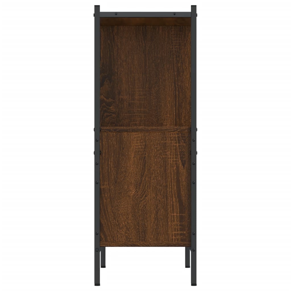 Libreria Rovere Marrone 72x28x77,5 cm in Legno Multistrato | homemem39