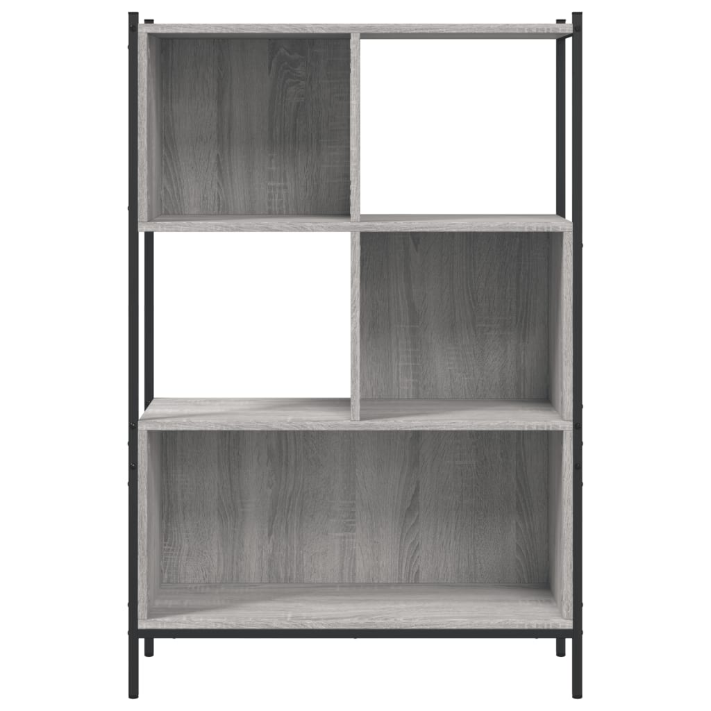 Libreria Grigio Sonoma 72x28x109 cm in Legno Multistrato | homemem39