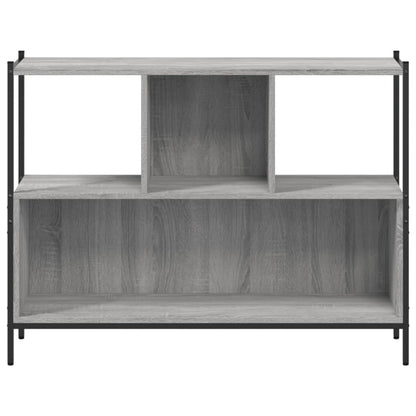 Libreria Grigio Sonoma 102x28x77,5 cm in Legno Multistrato | homemem39